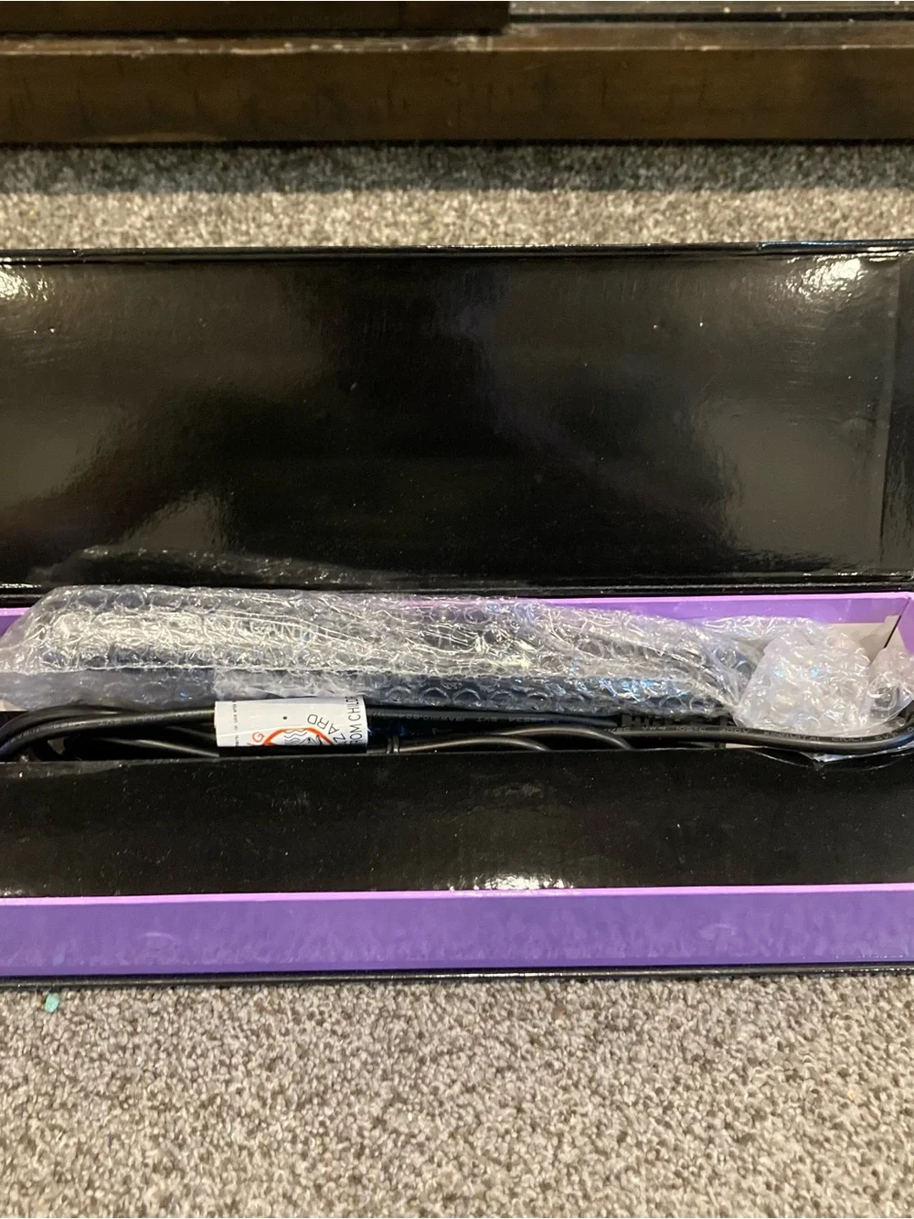 Moroccan Hit Titanium Hair Straightener 1” Plates 450°F Salon Flat Iron